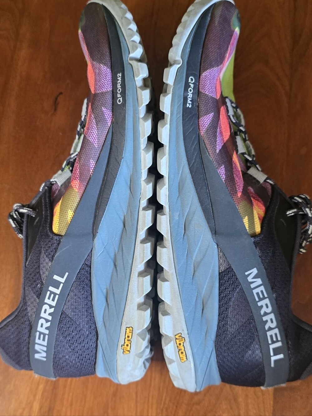 Merrell Antora 2  Rainbow Vibram Hiking Trail Running Shoe 9.5 - Picture 4 of 10